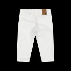 Pantalone elegante bianco per neonato