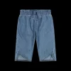 Pantalone in chambray leggero bambina