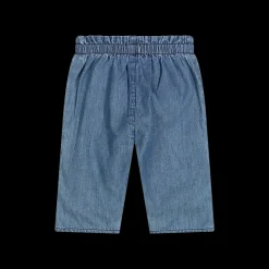 Pantalone in chambray leggero bambina