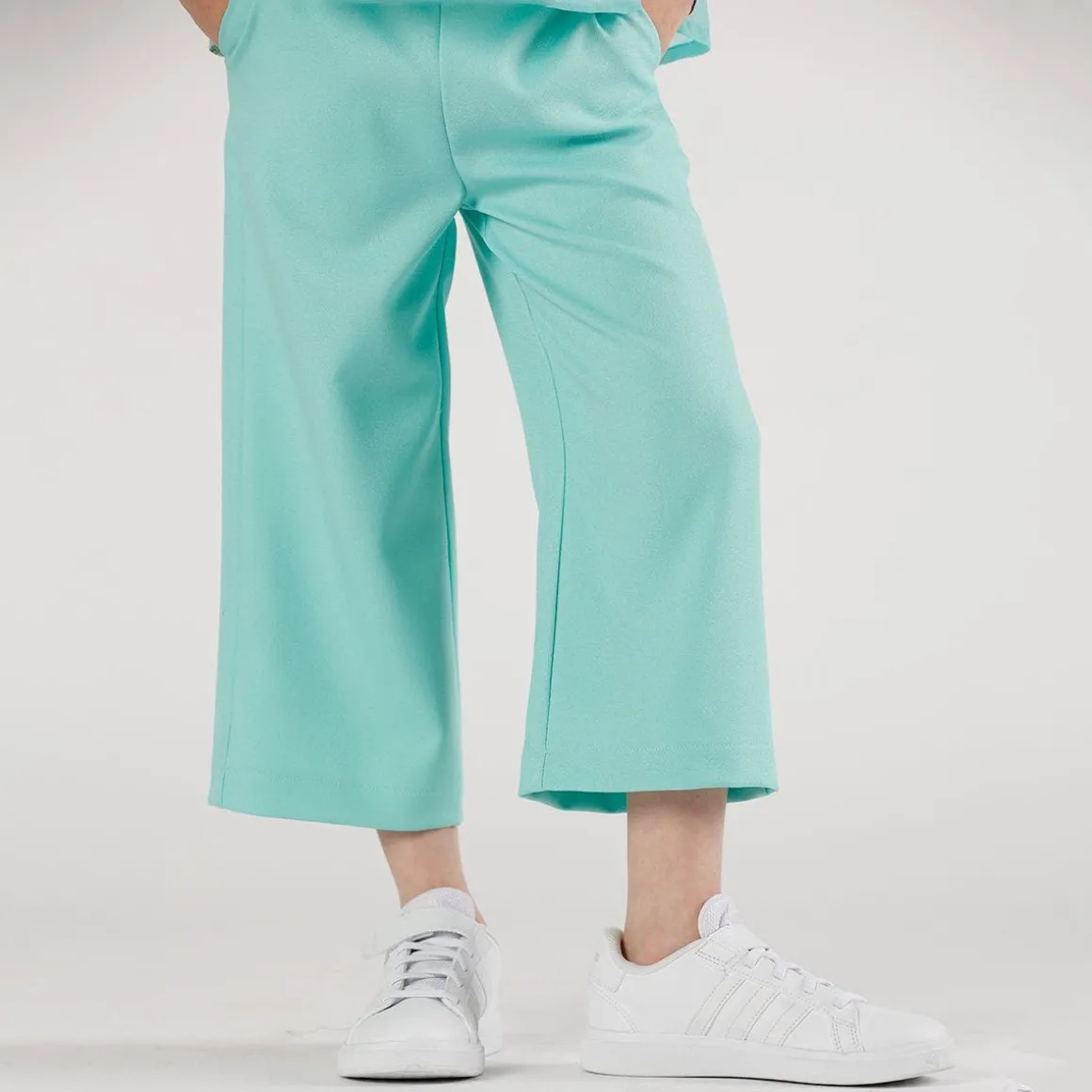 Pantalone in crepe da bambina