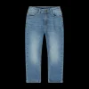 Pantalone in denim mom fit da bambina