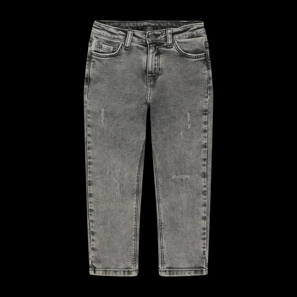 Pantalone in denim mom fit da bambina