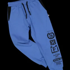 Pantalone in felpa celeste da bambino