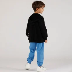 Pantalone in felpa celeste da bambino