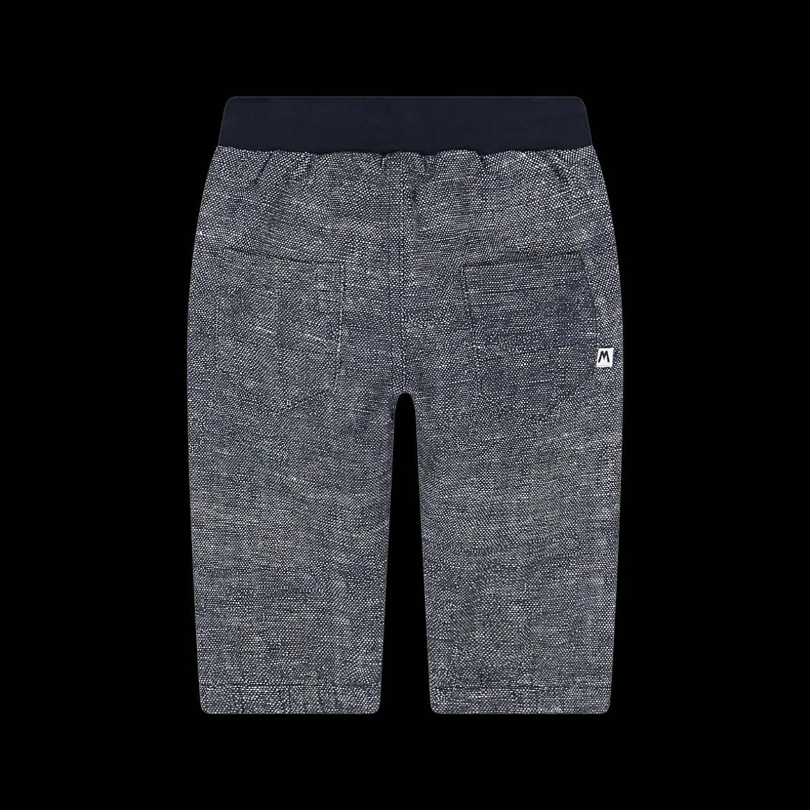 Pantalone in felpa con stampa effetto tessuto per bambino