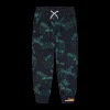 Pantalone in felpa da bambino con stampa