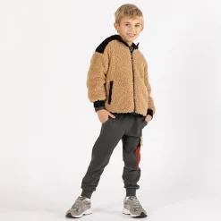 Pantalone in felpa diagonale per ragazzo