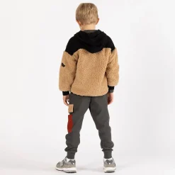 Pantalone in felpa diagonale per ragazzo