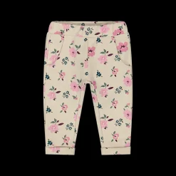 Pantalone in felpa fantasia da bambina