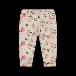 Pantalone in felpa fantasia da bambina