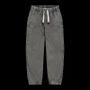 Pantalone in felpa slavata per bambino