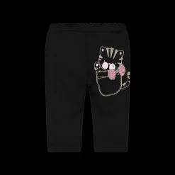 Pantalone in felpa stretch da bambina