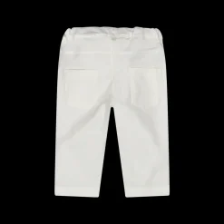 Pantalone in gabardina elasticizzata leggera bambino.