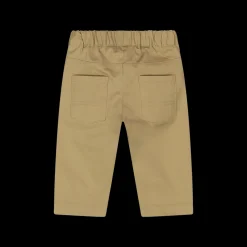 Pantalone in gabardina elasticizzata leggera bambino.