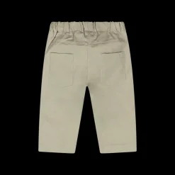 Pantalone in gabardina elasticizzata leggera bambino.