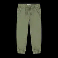 Pantalone in gabardina leggera con tasconi bambino