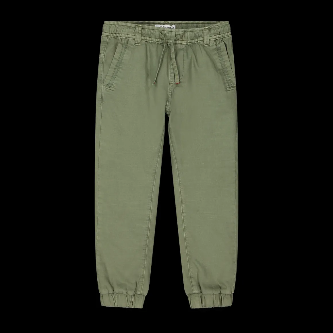 Pantalone in gabardina leggera con tasconi bambino