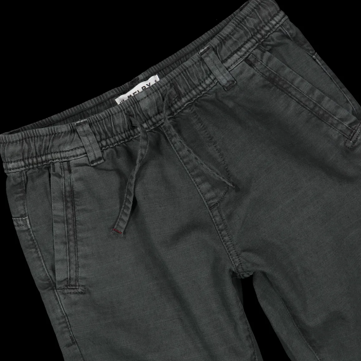 Pantalone in gabardina leggera con tasconi bambino