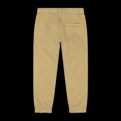 Pantalone in gabardina leggera con tasconi bambino
