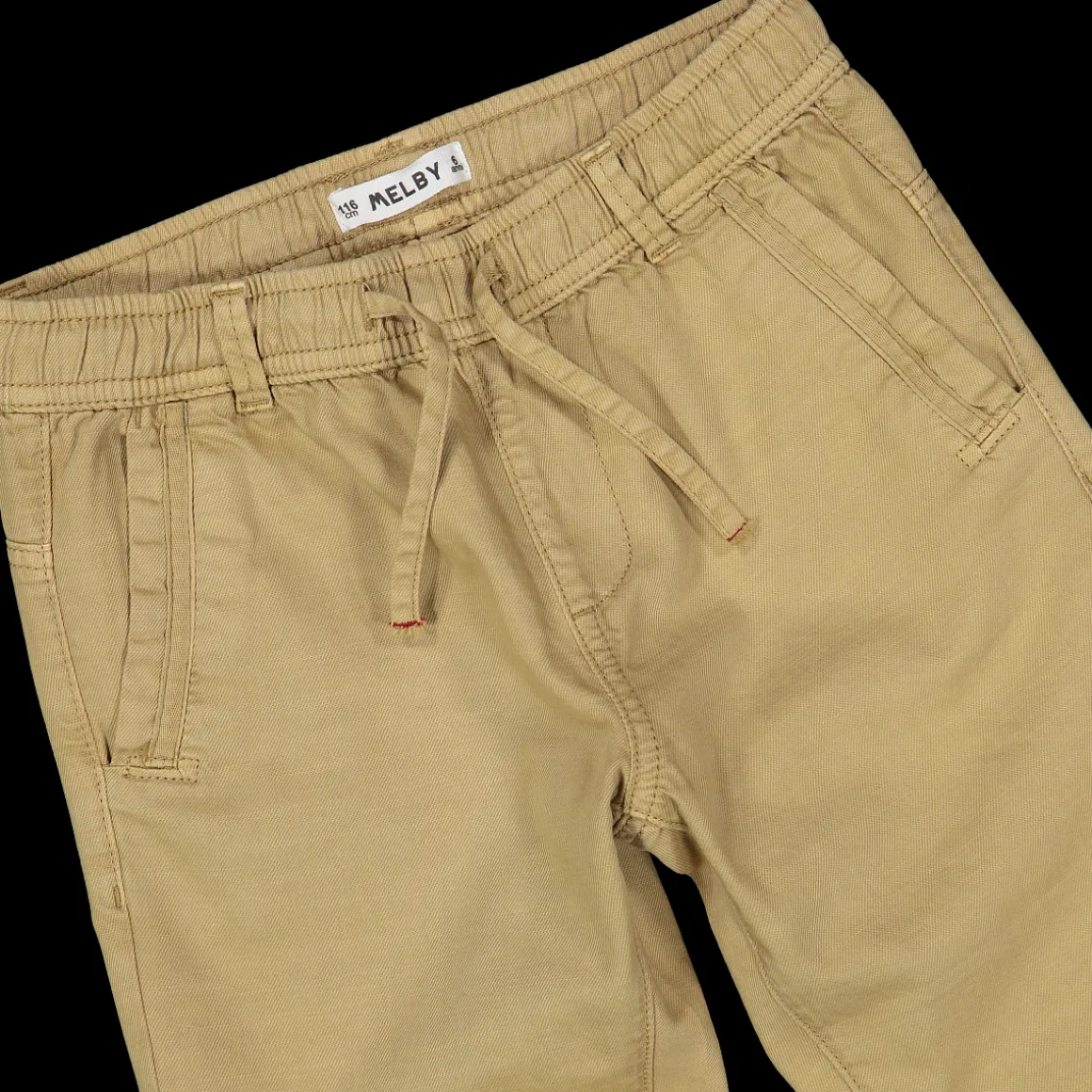 Pantalone in gabardina leggera con tasconi bambino
