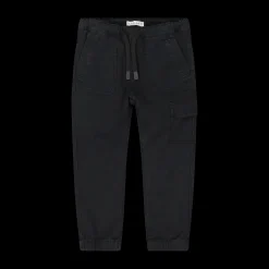 Pantalone in gabardina smerigliata per ragazzo