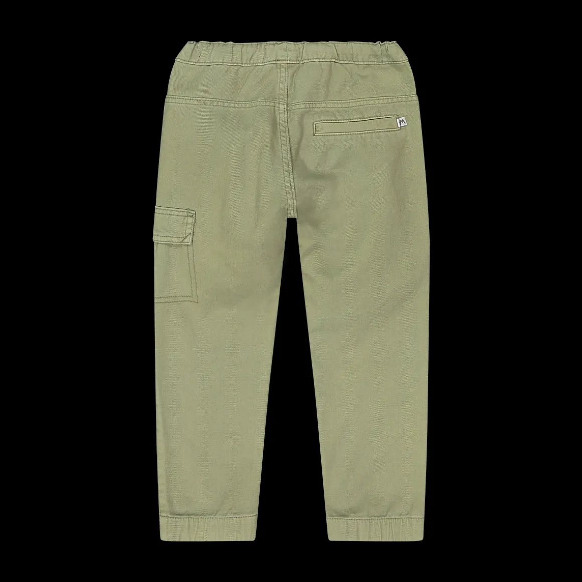 Pantalone in gabardina smerigliata per ragazzo