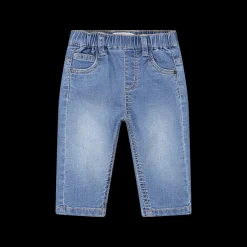 Pantalone in jeans leggero elasticizzato unisex