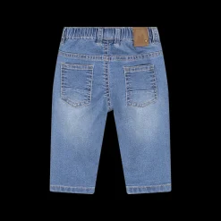 Pantalone in jeans leggero elasticizzato unisex