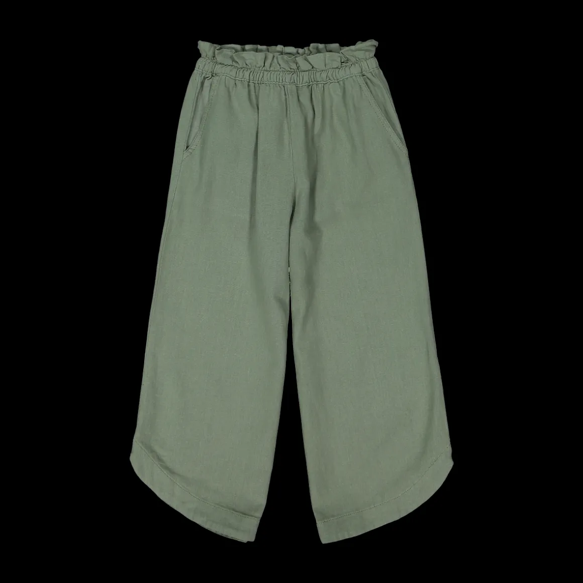 Pantalone in misto lino per bambina