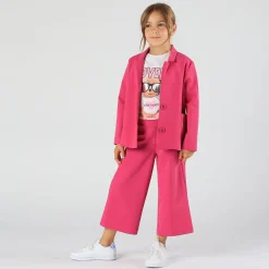 Pantalone in punto milano da bambina