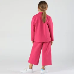 Pantalone in punto milano da bambina
