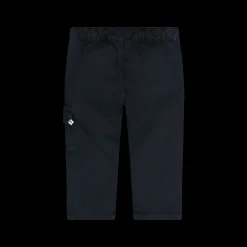 Pantalone in tessuto operato per bambino