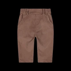 Pantalone in velluto foderato da bambino