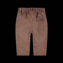 Pantalone in velluto foderato da bambino