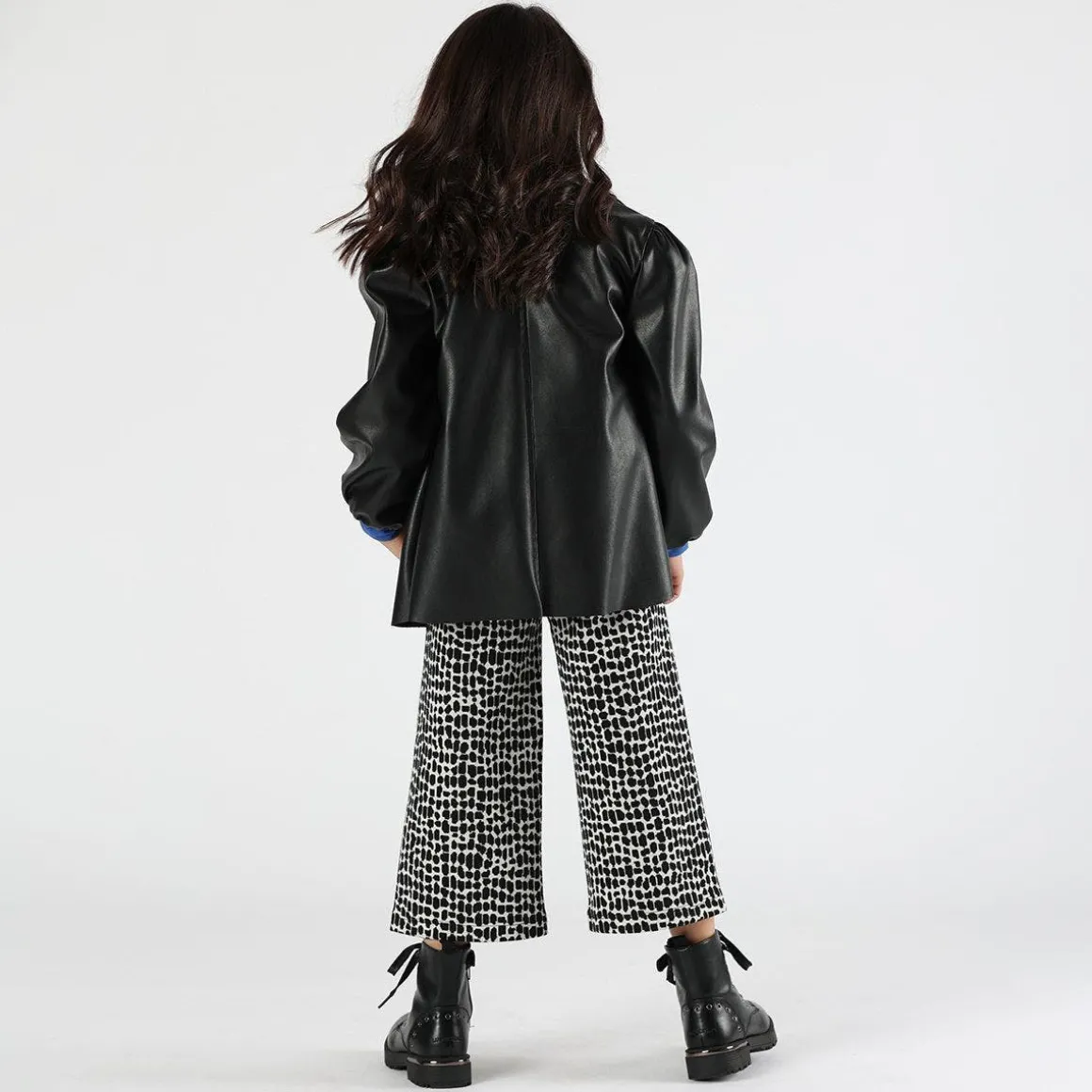Pantalone jacquard da bambina
