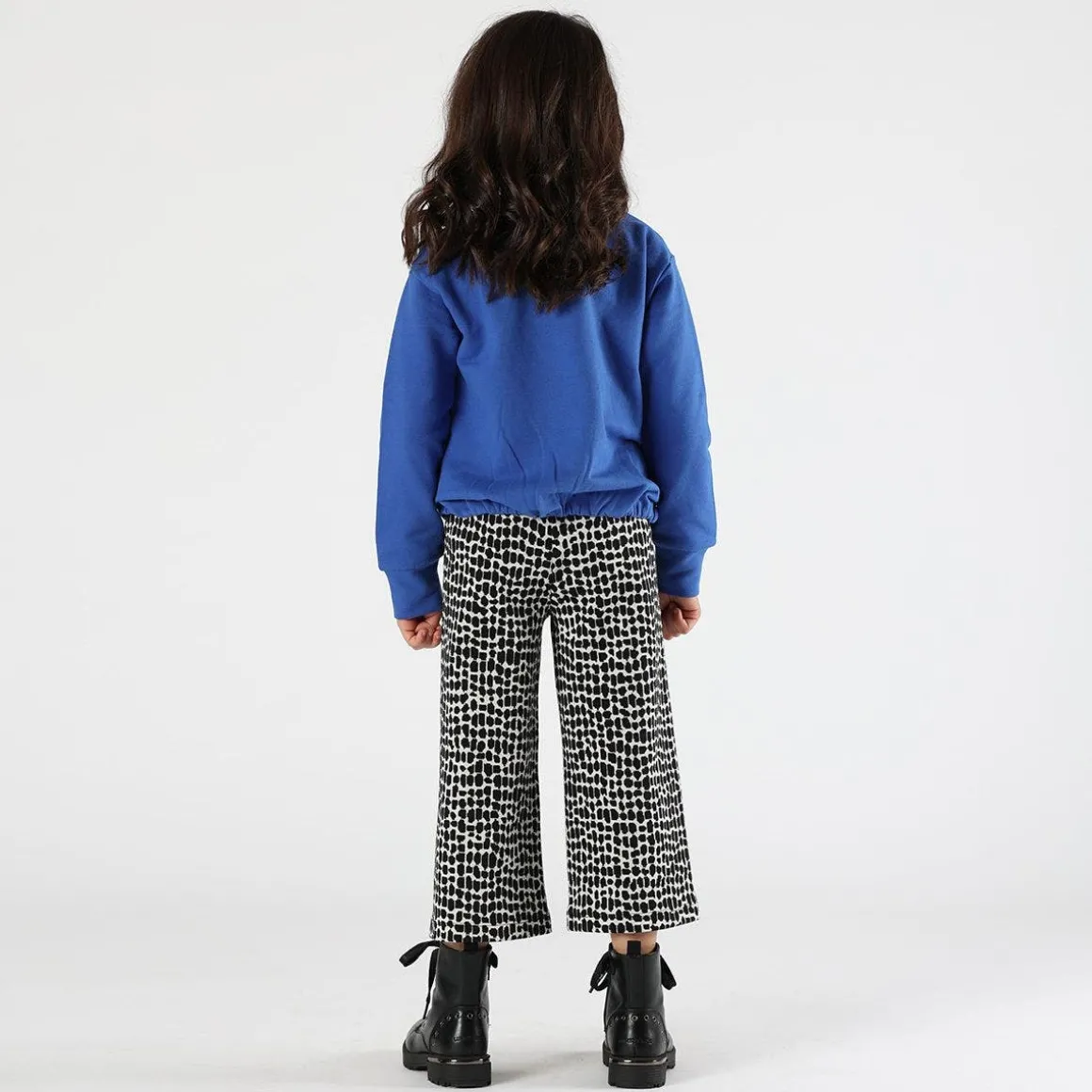 Pantalone jacquard da bambina
