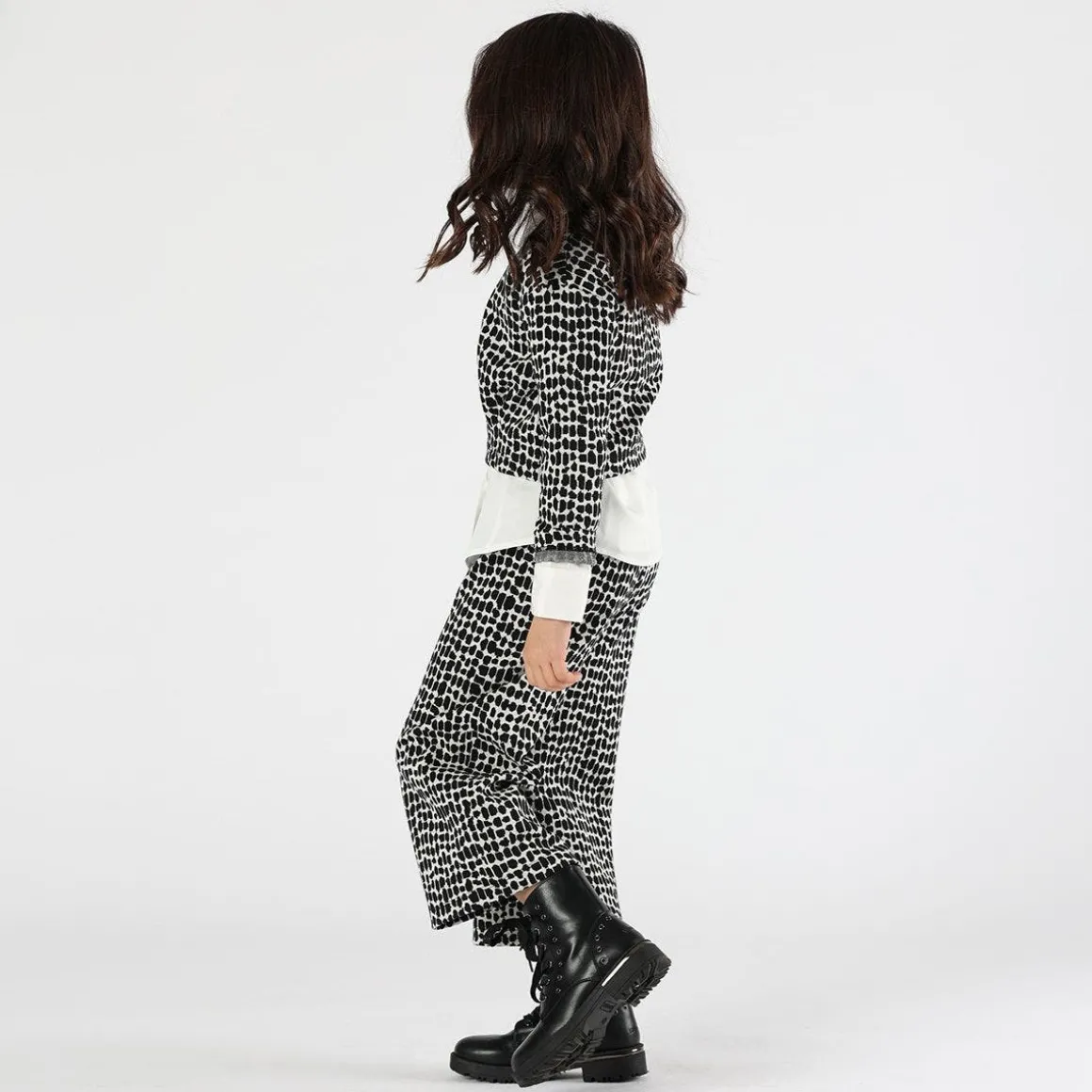 Pantalone jacquard da bambina