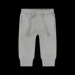 Pantalone jogger grigio con tasche per bambino