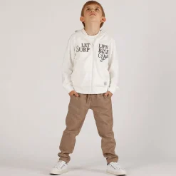 Pantalone misto lino bambino