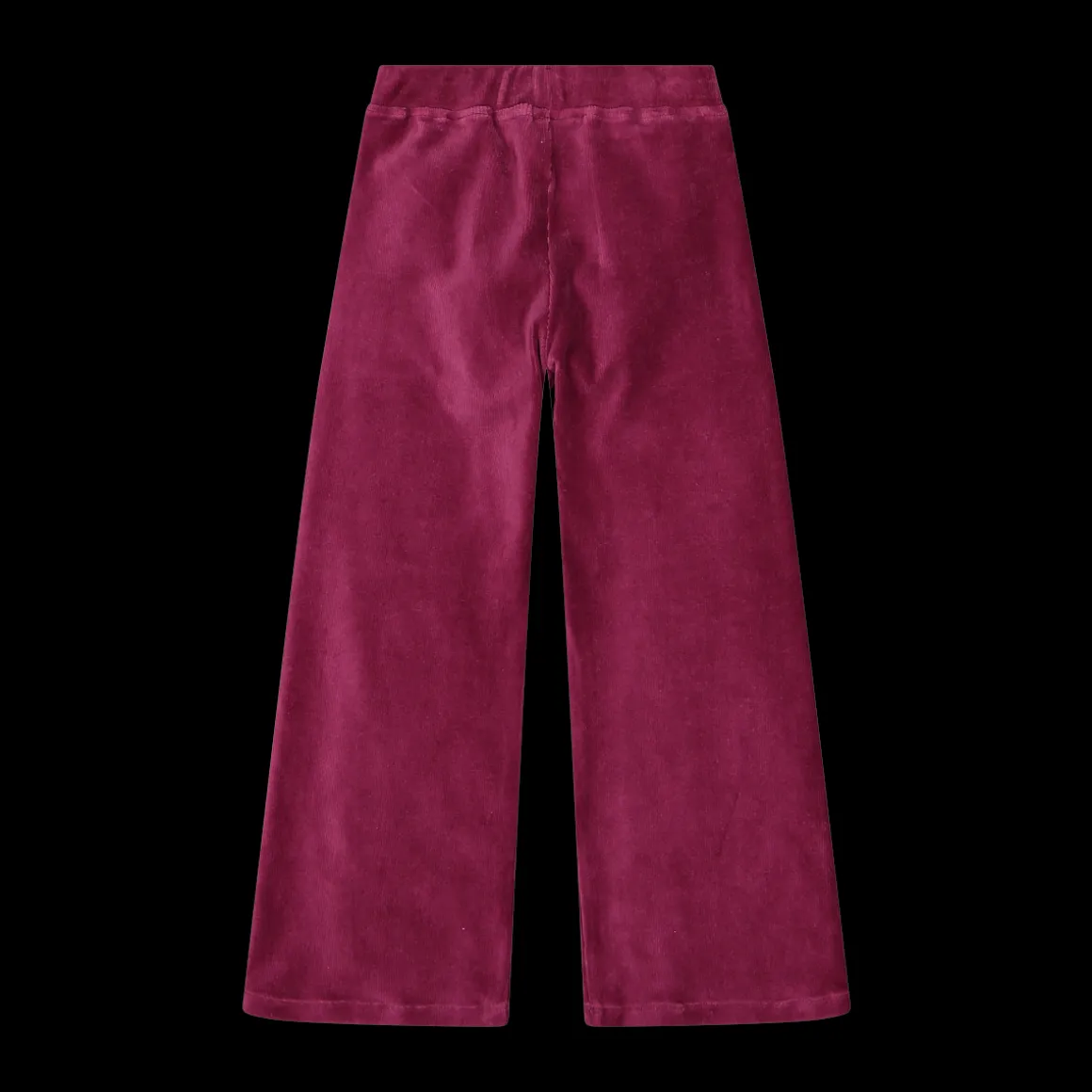 Pantalone palazzo in ciniglia per bambina