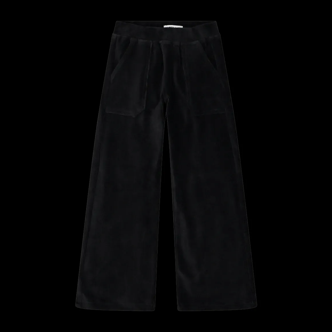 Pantalone palazzo in ciniglia per bambina