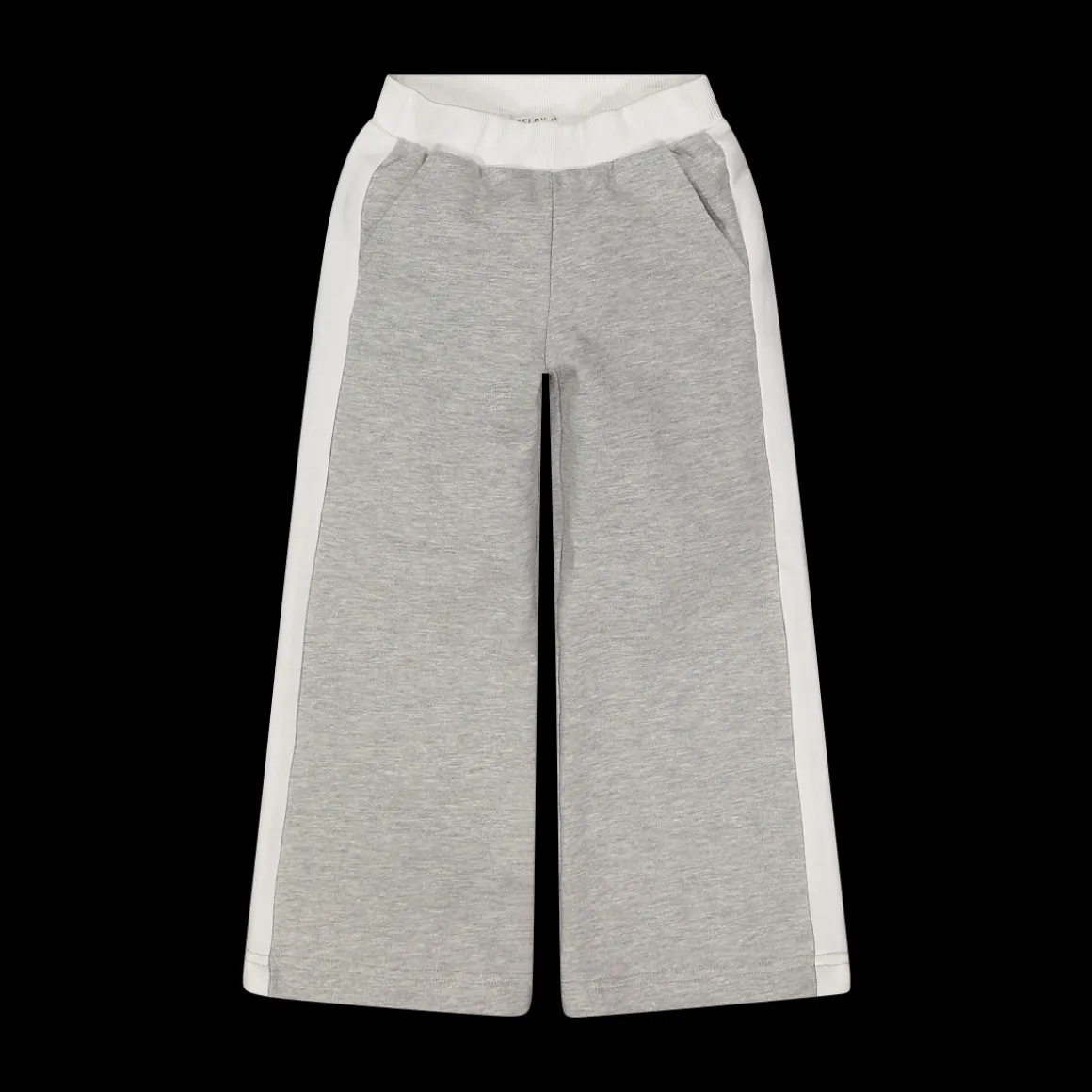 Pantalone palazzo in felpa per bambina