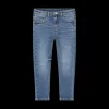 Pantalone skinny con strappi per bambina