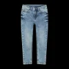 Pantalone skinny in denim da bambina