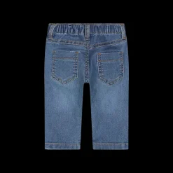 Pantalone skinny in denim da bambina
