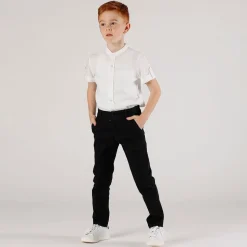 Pantalone tessuto canneté bambino