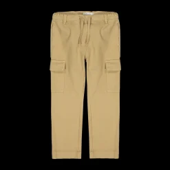 Pantaloni cargo in gabardina per bambino
