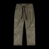 Pantaloni in ecopelle da bambina