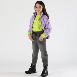 Pelliccetta con zip bambina