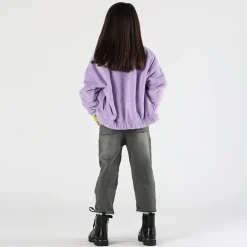 Pelliccetta con zip bambina